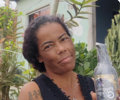 Cliente satisfeita com a Progressiva Vegetal