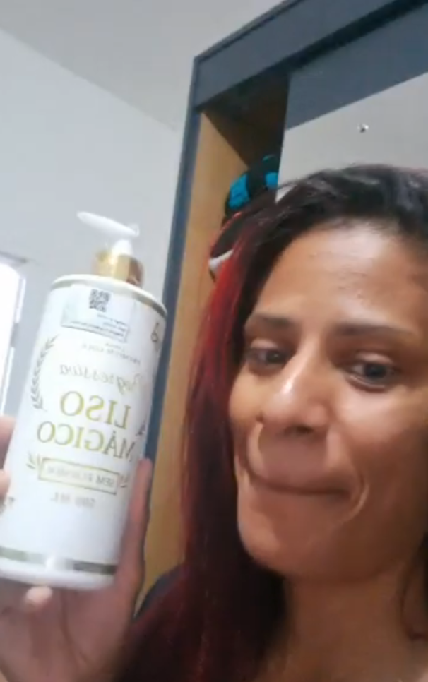 Cliente aprova Progressiva Liso Mágico